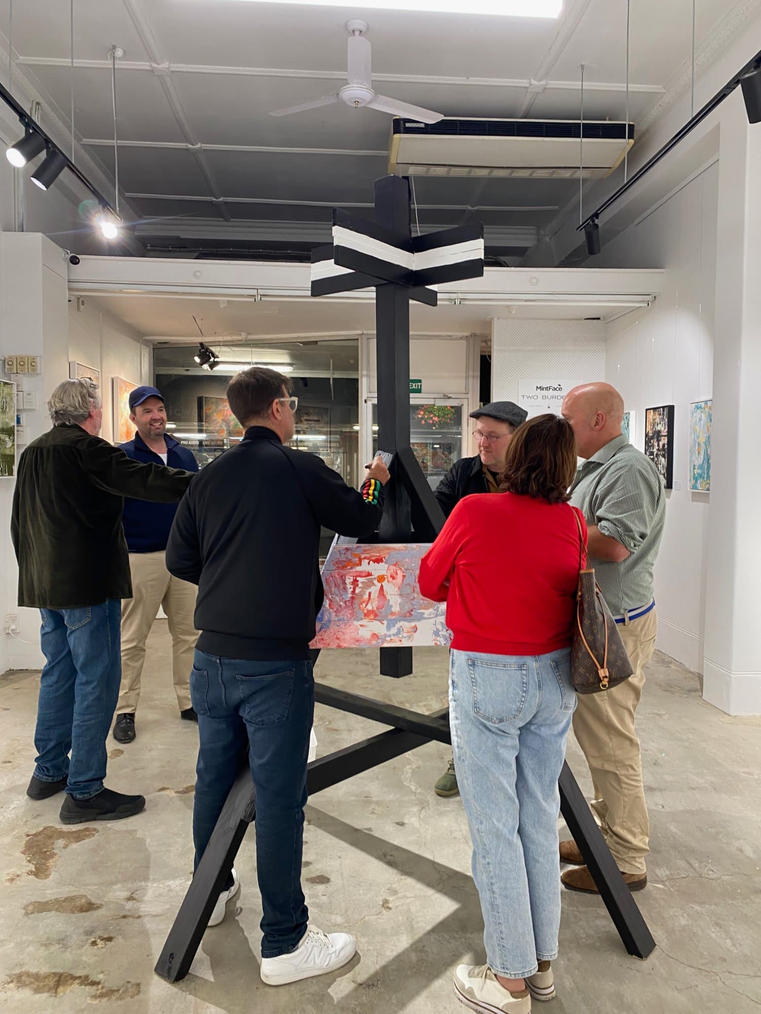 The Line Gallery opening night