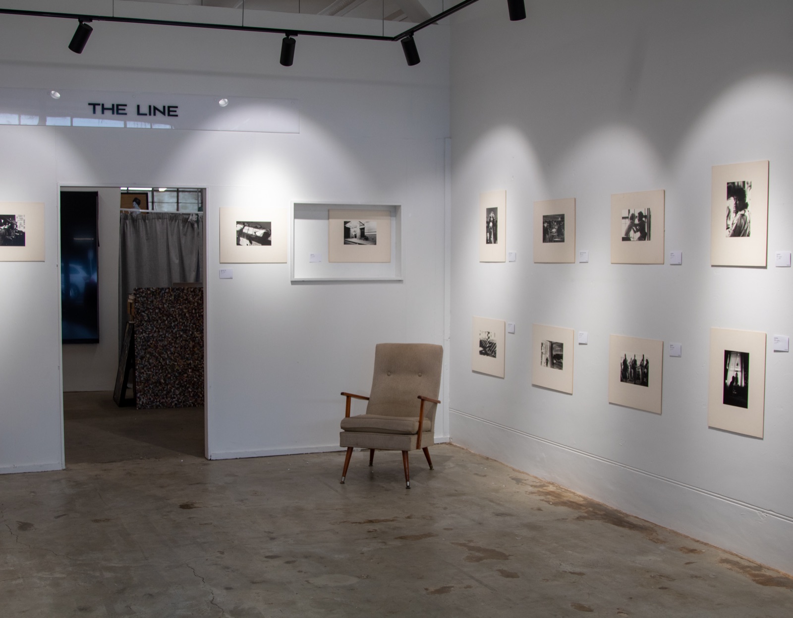 The Leith Jennings collection installed at The Line, 318 Heretaunga Street West